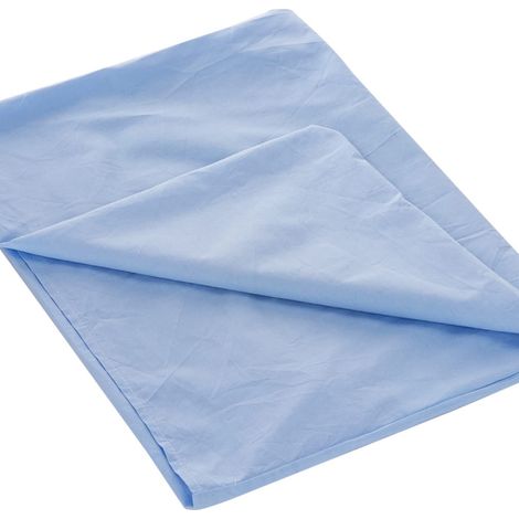 Italbaby Federa per Guanciale Lettino Baby 100 Cotone 40x60 cm Azzurro (1/3)