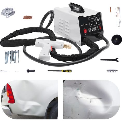 Machine de réparation de dents, tension d'entrée 220V, puissance nominale 3KW, courant de sortie 3500A, matériau en fer et aluminium durable, compatibilité avec les modèles de véhicules universels (1/5)
