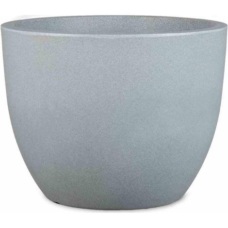 Pflanzgefäß BRISTOL 50 stein-grau Ø 50 x 38,5 cm (1/4)