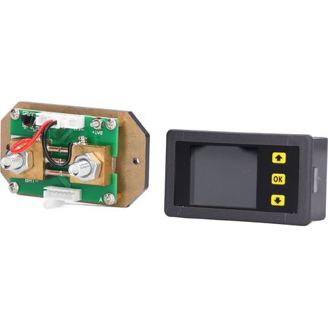 Compteur électrique numérique LCD couleur, multimètre tension courant température avec communication, écran digital haute précision (1/5)