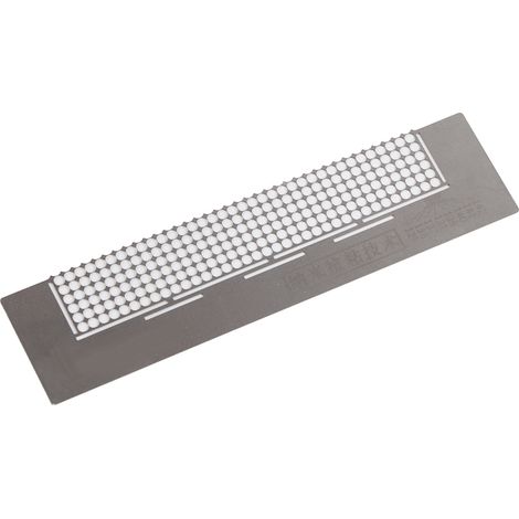 Règle en acier inoxydable pour broderie de strass, outil de perçage et dessin de points diamant, mesure de précision pour couture et loisirs créatifs. (1/5)