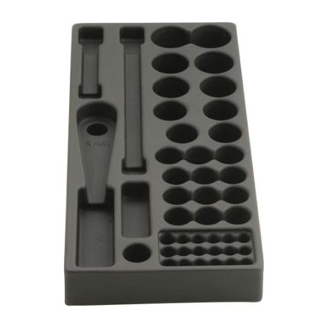 Plateau à outils SAM, ABS, largeur 180mm, 50g, longueur 405mm, Hauteur 40mm ( Prix pour 1 ) (1/2)