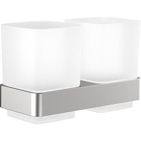 emco loft Doppel-Glashalter, satiniertes Kristallglas, (1/3)