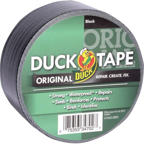 Shurtape Duck Tape® Original Trade Pack, 50mm x 50m, Black (Model SHU222228)