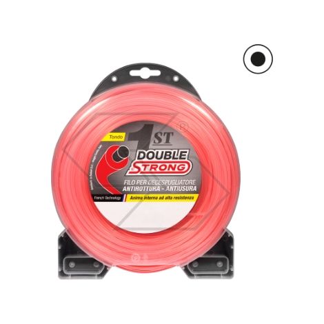 Valva filo per decespugliatore DUBLE STRONG sezione tonda Ø2,4mm lunghezza 87m