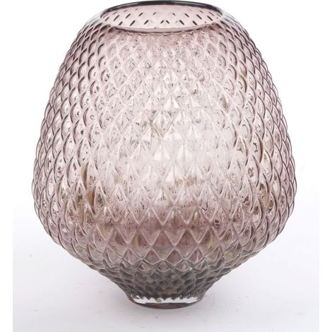 TrendLine Vase Glas 32 cm rose