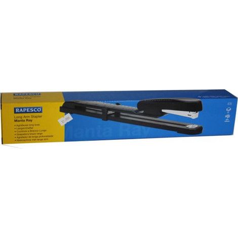 Agrafeuse - RAPESCO - Manta Ray - Long Bras - 25 Feuilles - Noir (1/4)