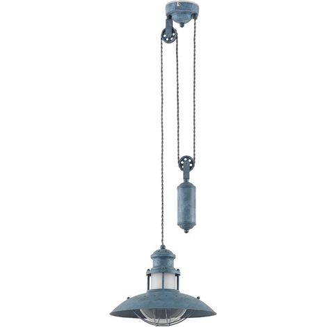 Lindby Lámpara colgante 'Louisanne' en Gris de Metal (1/5)