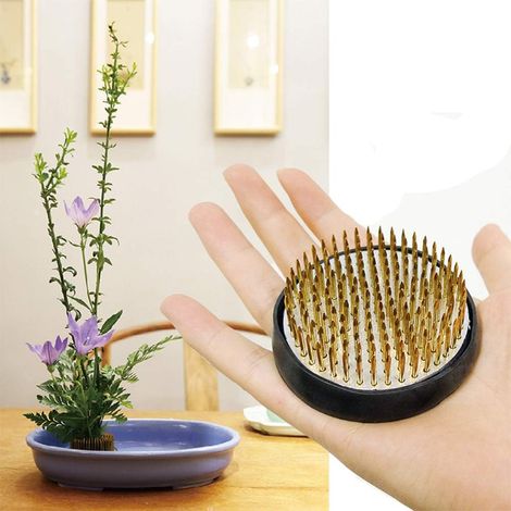 Filiyano – outil de fixation pour – Support rond pour fleurs Kenzan, outil de fixation pour fleurs à aiguilles, support pour vase de composition (1/5)