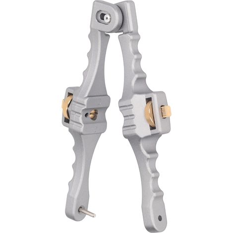 Abisolierzange für Glasfaserkabel aus Aluminiumlegierung, Längsabisolierwerkzeug für 10-25 mm Kabel, Kupfer, Messing, Aluminium (1/5)