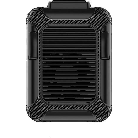 Ventilateur de taille portable 112x79x53 mm 6000mAh, ventilateur à accrocher à la ceinture, ventilateur à clip pour cou, sans fil, extérieur