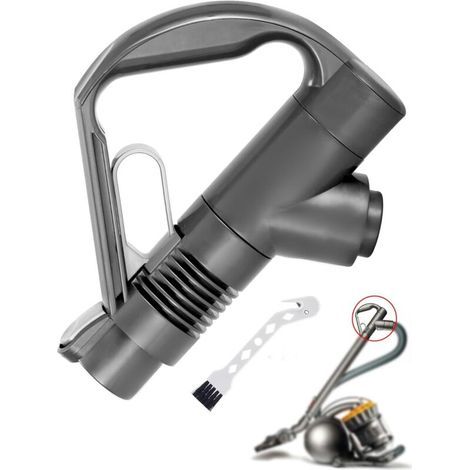 Manico di ricambio per aspirapolvere, compatibile con Dyson DC19 DC23 DC26 DC29 DC32 DC36 DC37. Accessorio per aspirapolvere, manico di ricambio con spazzola per la pulizia. (1/5)