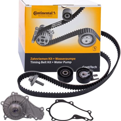 Kit de distribución (correa + rodillo + bomba de fluido) CONTITECH CT 1063 WP2