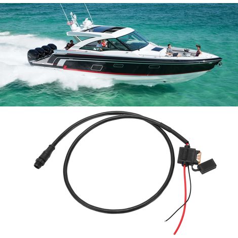 Câble d'alimentation NMEA 2000 mâle avec fusible, 5 broches, 1 mètre pour réseaux Garmin