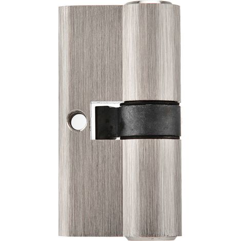 Cylindre de serrure à double ouverture en cuivre, antivol pour porte en bois (L=60mm (30/30)) (1/5)