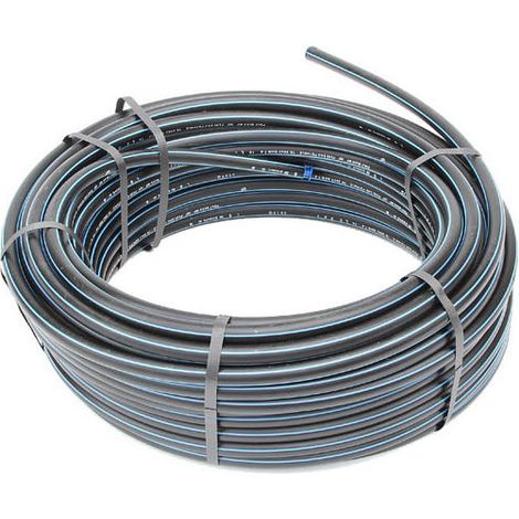 50 M - Tuyau Polyéthylène - Diamètre 20 mm - Pression 16 Bars - Pour Eau Potable - PE 100