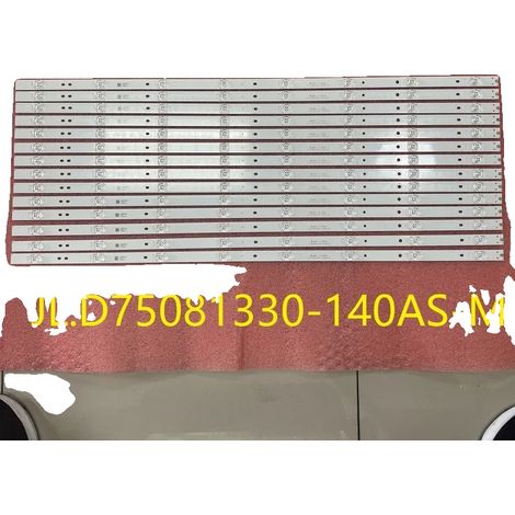 Striscia LED, 14 pezzi, lunghezza 836 mm, consumo energetico 4 W/m, materiale in alluminio, durata media 100.000 ore (1/5)