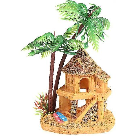 1 aquarium en forme de cocotier (1/2)