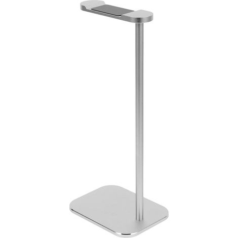 Support et pour D'aluminium Casque Jeu Argenté en Alliage de Organiseur Multi-Fonction en Silicone de Bureau pour Maison (1/5)