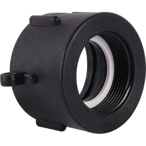 Adaptateur IBC 60 mm Filetage Grossier à 1.5",Adaptateur Robinet Tuyau Arrosage,Raccord Cuve 1000 litres,pour Vanne Cuve 1000l,Reservoir eau de Pluie,Conteneur (1/5)