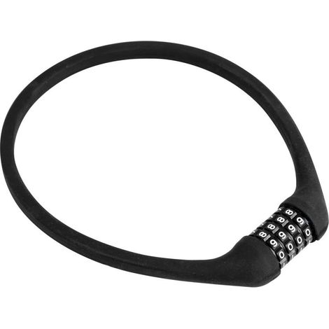 Cavo antifurto in acciaio ø 12 mm x 60 cm Silicon-lock
