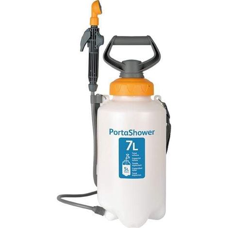 Hozelock Portashower 4140 — Ducha Portátil de Jardín 7L  3 min de Spray