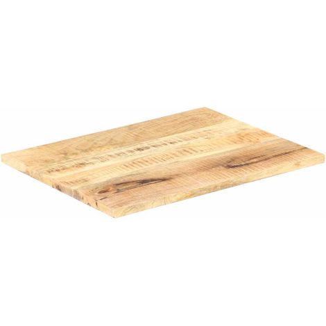 Maison Exclusive - Tischplatte Massivholz Mango 25-27 mm 70x60 cm