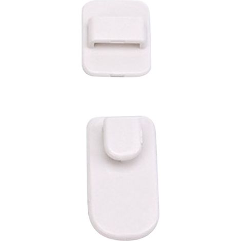 4 pièces/2 ensembles TV climatiseur télécommande crochet auto-adhésif fort mur clé cintre (1/2)
