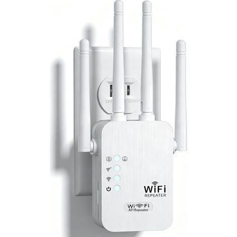Répéteur WiFi 1200Mbps, WiFi Booster Double Bande 5GHz (1/5)