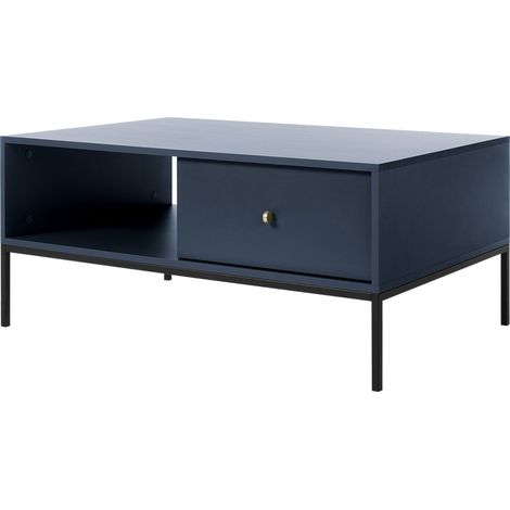 Selsey Table basse - MONNE - couleur bleu marine, vintage (1/5)