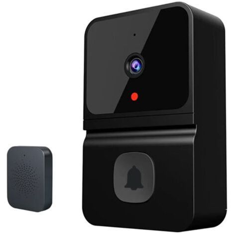 Sonnette vidéo WiFi intelligente - Caméra de porte - Interphone de sécurité - Notification sur téléphone. (1/4)