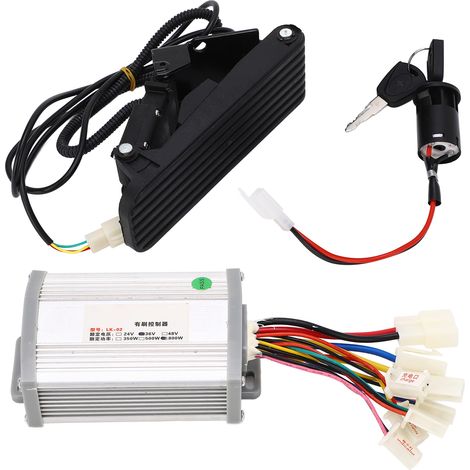 Kit Régulateur de Vitesse 36V 800W avec Accélérateur à Poignée pour Vélo Électrique, Moto et Tricycle - Contrôleur de Conversion Moteur (1/5)