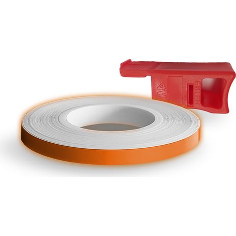 Wheel Stripe Rifrangente 5 mm con Applicatore - Colore: ARANCIO