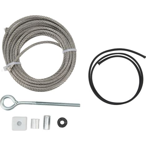 Kit de réparation de câbles 7 pièces 22305, outil de réparation professionnel en métal universel pour remorques, camping-cars et camions (1/5)