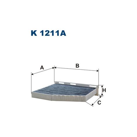 Filtro abitacolo K1211A Filtron