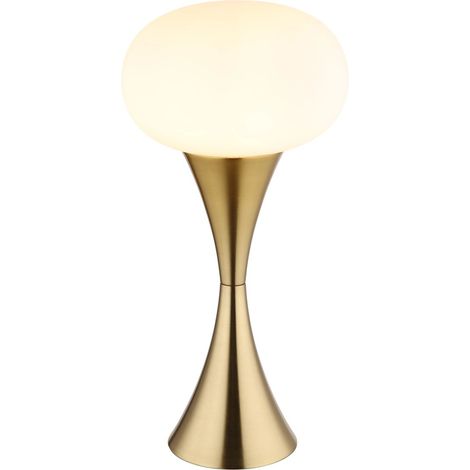 Globo - lámpara de mesa - LULA - bronce - metal - Ø 18cm - E14 -