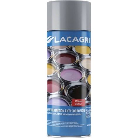 Peinture gris métallisé Massey Ferguson aerosol 400ml