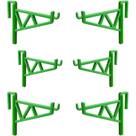 Lot de 6 supports de cadres de ruche, perchoirs pour cadres, support pour la récolte et l'inspection du miel, matériel apicole (1/5)