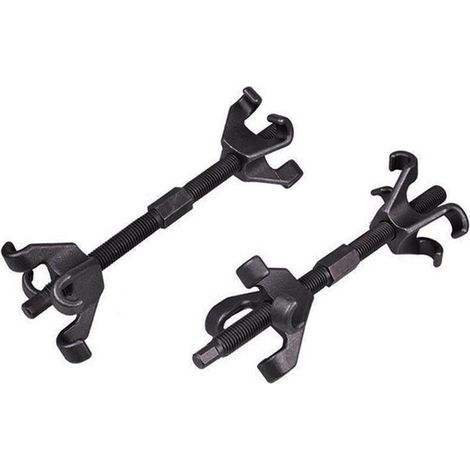 ESTRATTORI 4 GANCI COMPRIMI SMONTA MOLLE AMMORTIZZATORI ESTRATTORE AUTO 360 MM