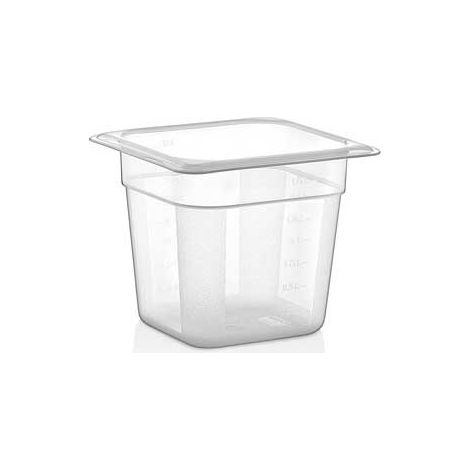 Bac Gastronorme en polypropylène GN 1/6 - 176x162x200mm - Matériel CHR Pro