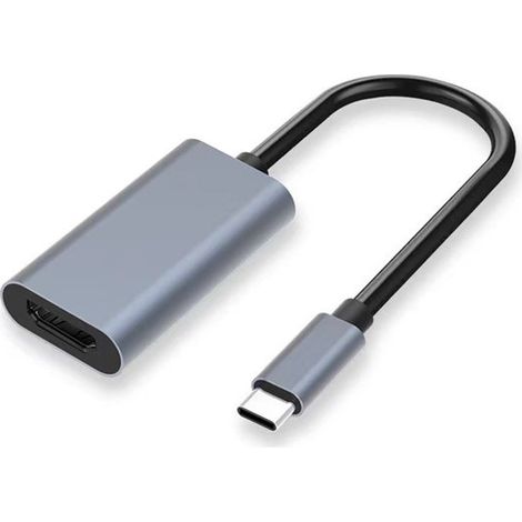 Cable USB-C a HDMI - 4K Ultra HD - Plug & Play - Audio y vídeo - Compatible con portátiles y smartphones - Frecuencia de actualización de 30 Hz (1/5)