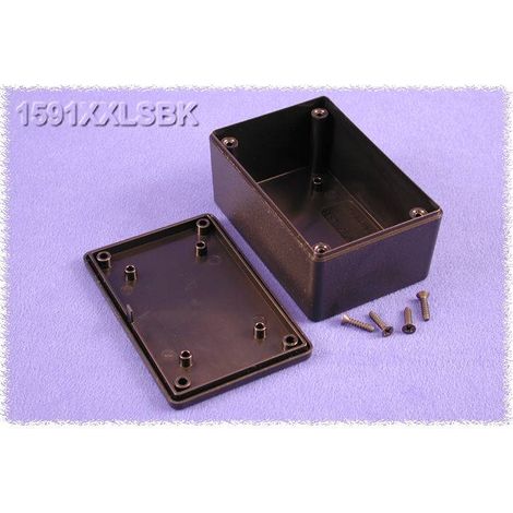 Boîtier universel Hammond Electronics 1591XXLSBK ABS noir 87 x 57 x 40 1 pc(s)