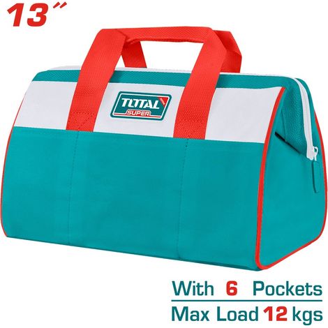 Borsa porta attrezzi da 12 kg con 6 tasche (1/5)