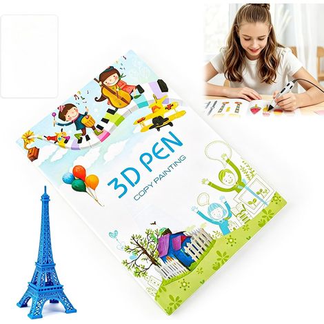 Livre de Dessin D'impression 3D, Livre pour Stylo 3D (1/5)