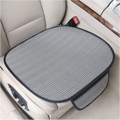 2 Pièces Coussin De Siège Voiture Antidérapant Respirant, Coussin pour Siège Avant Voiture avec Fond Antidérapant, Accessoires D'intérieur Coussins pour Sièges Limousine(Gris) (1/5)