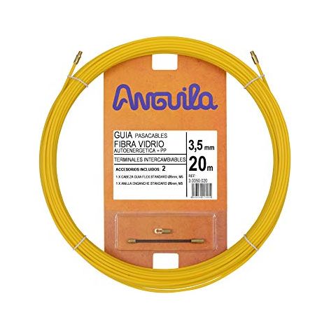 Guida pressacavo 20 metri in fibra di vetro auto-energia Anguilla 3.5mm 30350020 (1/4)