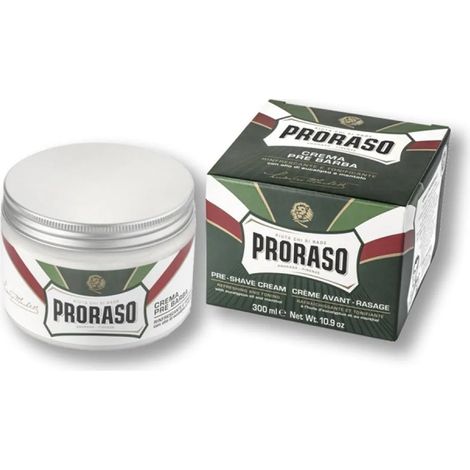 PRORASO GREEN LINE PRE-SHAVING CREAM 300ML