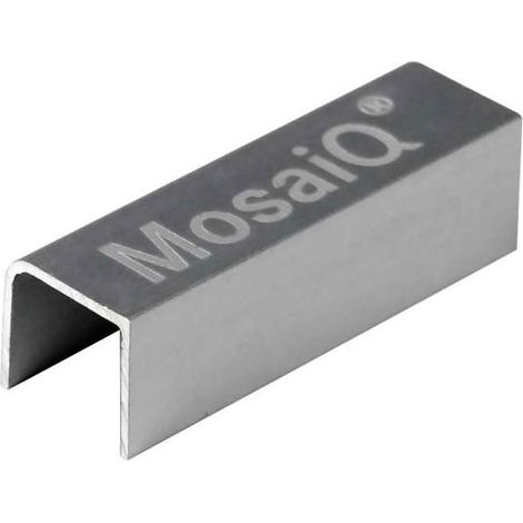 Clips d'assemblage - Profondeur : 40 mm - Hauteur : 12 mm - Largeur : 13,5 mm - Décor : Anodisé - Matériau : Aluminium - KESSEBOHMER