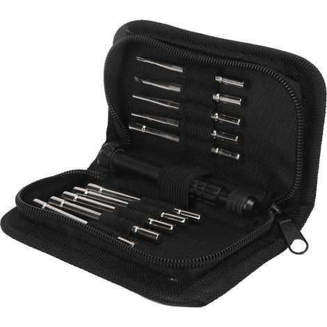 Kit di attrezzi per la regolazione del carburatore da 10 pezzi con custodia per motosega, tosaerba, soffiatore e motore a 2 tempi. (1/5)