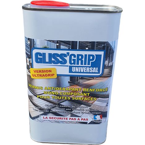 Vernice antiscivolo leggera monocomponente per tutte le superfici - k-gg-uni-ug-1kg - gliss grip
